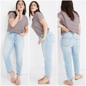MADEWELL Women's Plus 32 Fitzgerald Light Wash Perfect Vintage Cotton Jean C2819